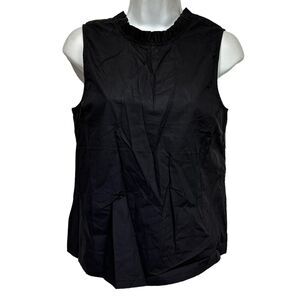 After Market Women Black Sleeveless Blouse S